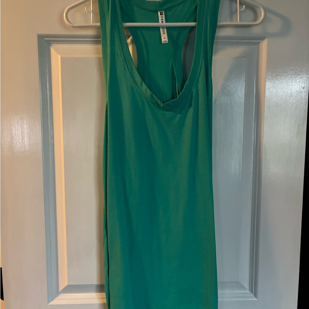 Fabletics Teal Tank Top